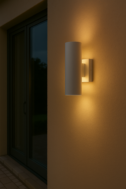 Lavisa - Modern Cylinder Outdoor Wall Lamp