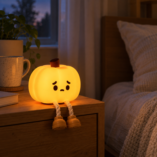 Lavisa - Squishy Pumpkin Silicone Night Light