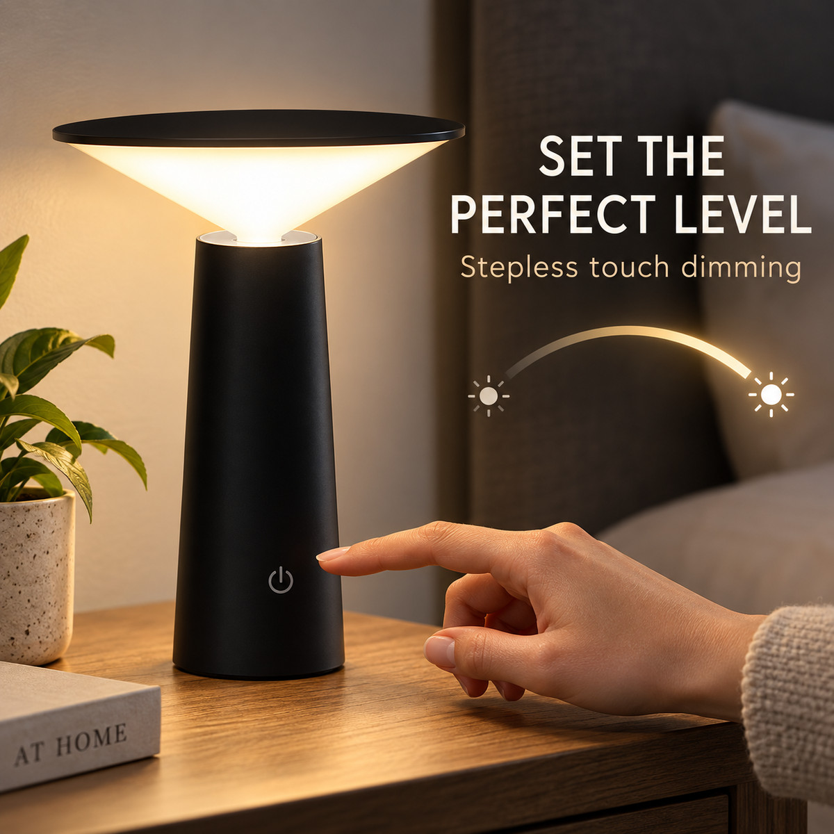 Lavisa - Portable Rechargeable Table Lamp