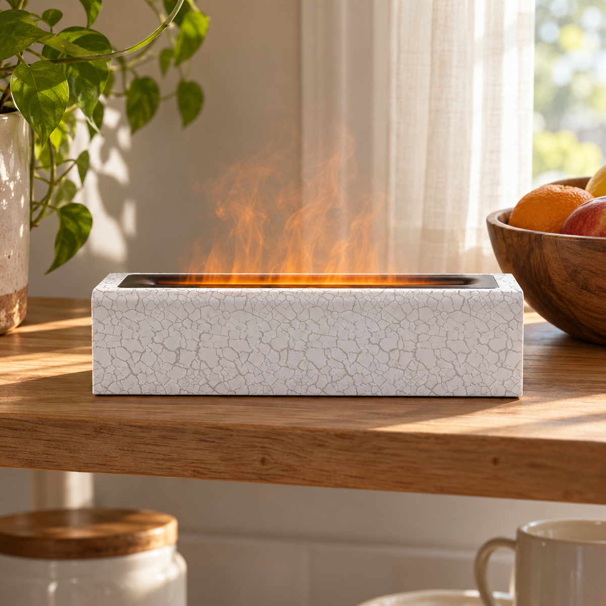 Lavisa - Flame Effect Aroma Diffuser and Humidifier