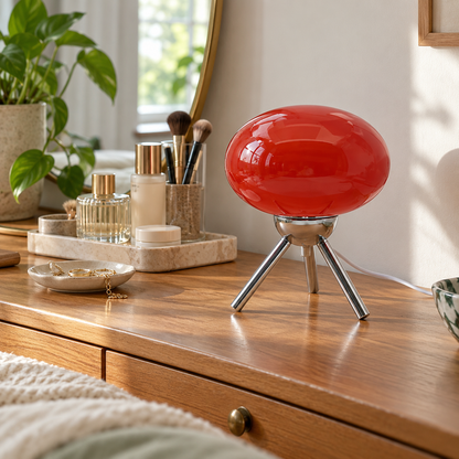 Lavisa - Sculptural Glass Dome Table Lamp