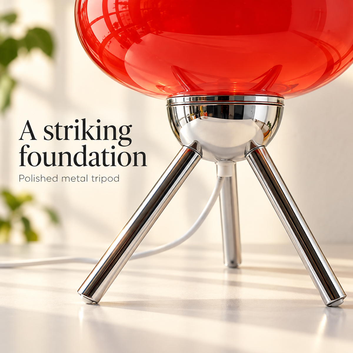Lavisa - Sculptural Glass Dome Table Lamp