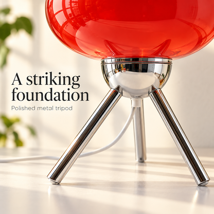 Lavisa - Sculptural Glass Dome Table Lamp