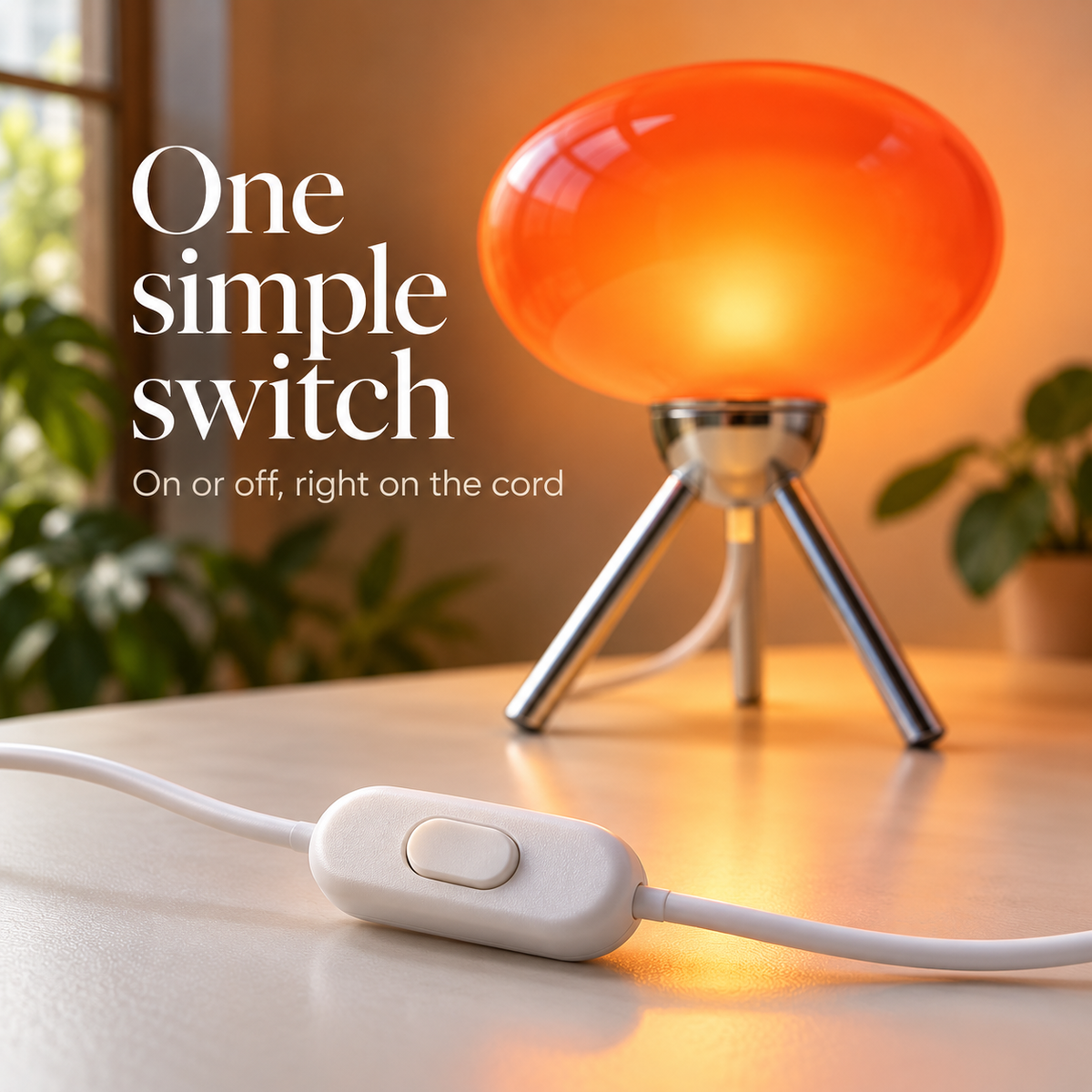 Lavisa - Sculptural Glass Dome Table Lamp