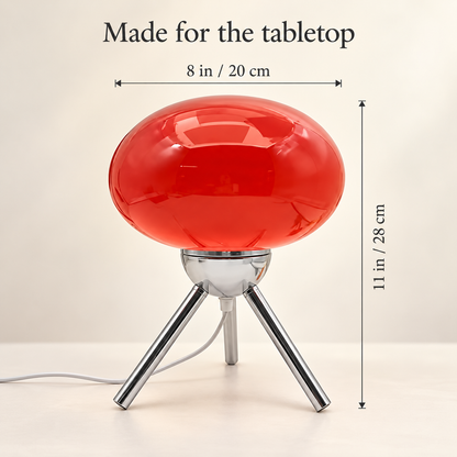 Lavisa - Sculptural Glass Dome Table Lamp