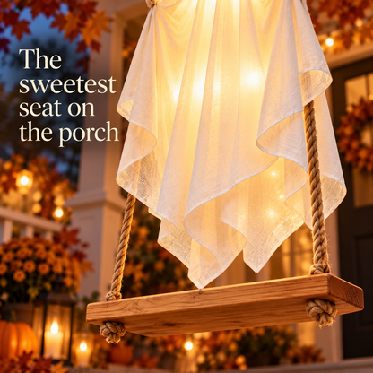 Lavisa - Glowing Porch Ghost Halloween Decoration