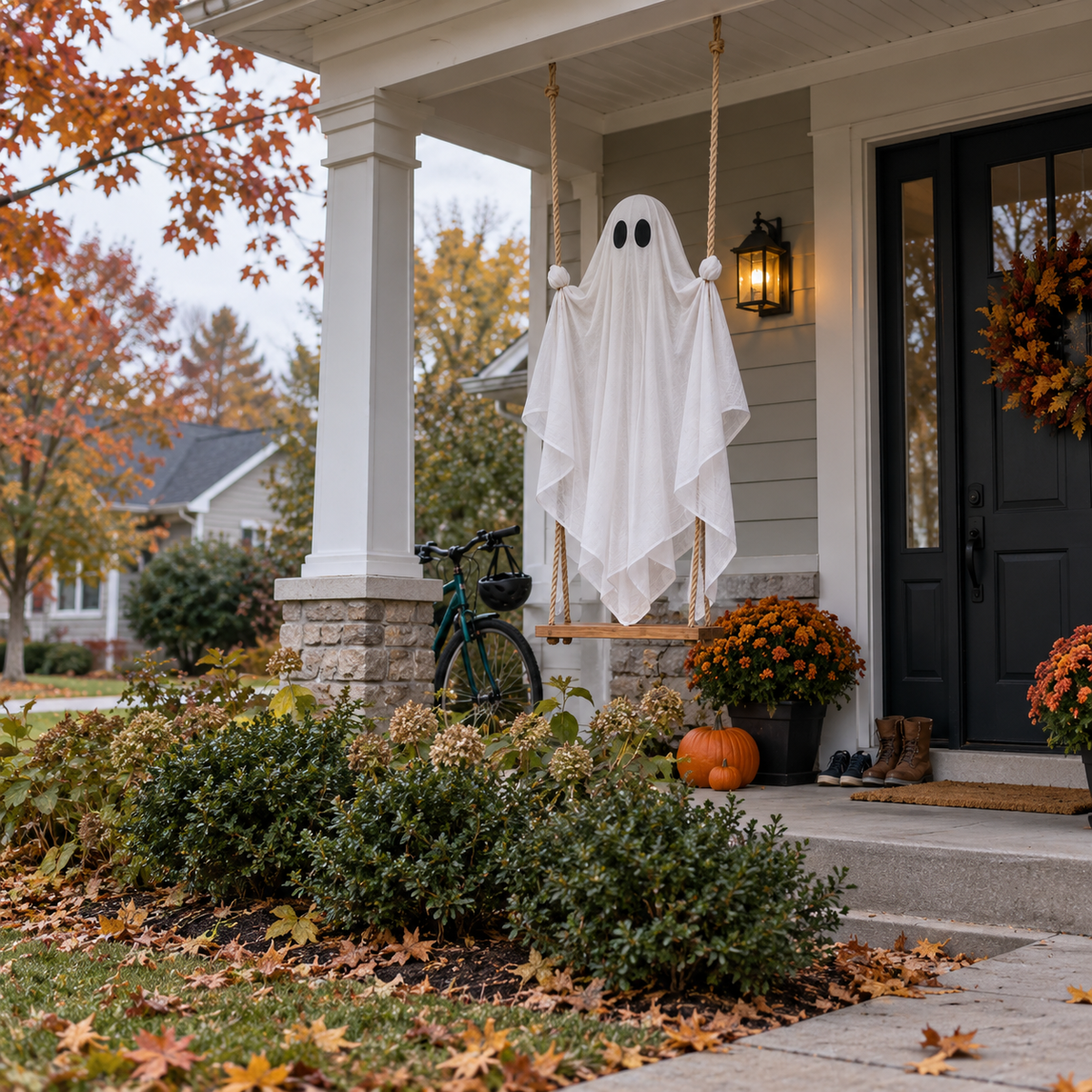 Lavisa - Glowing Porch Ghost Halloween Decoration