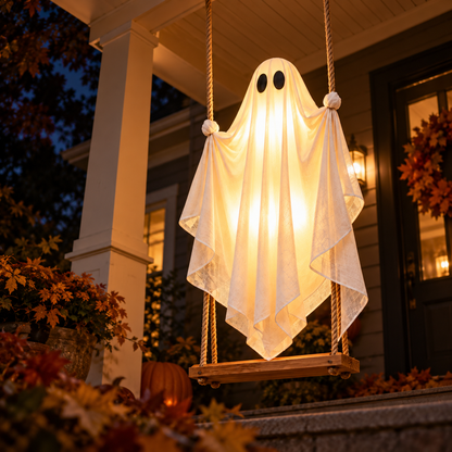 Lavisa - Glowing Porch Ghost Halloween Decoration