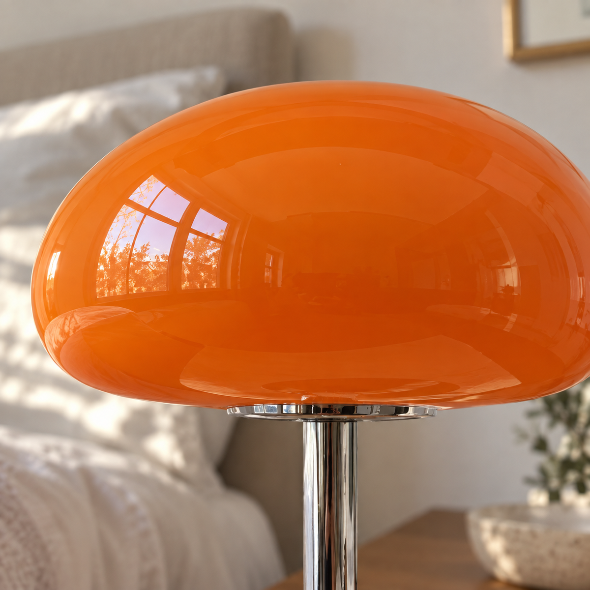 Lavisa - Cloud Glass Bedside Table Lamp with Touch Dimming