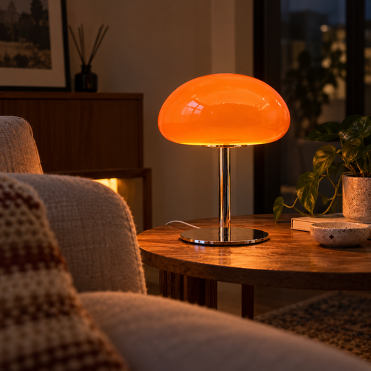 Lavisa - Cloud Glass Bedside Table Lamp with Touch Dimming