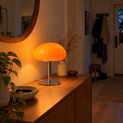Lavisa - Cloud Glass Bedside Table Lamp with Touch Dimming