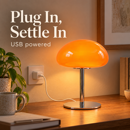 Lavisa - Cloud Glass Bedside Table Lamp with Touch Dimming