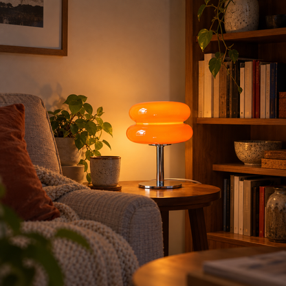 Lavisa - Sculptural Glass Table Lamp