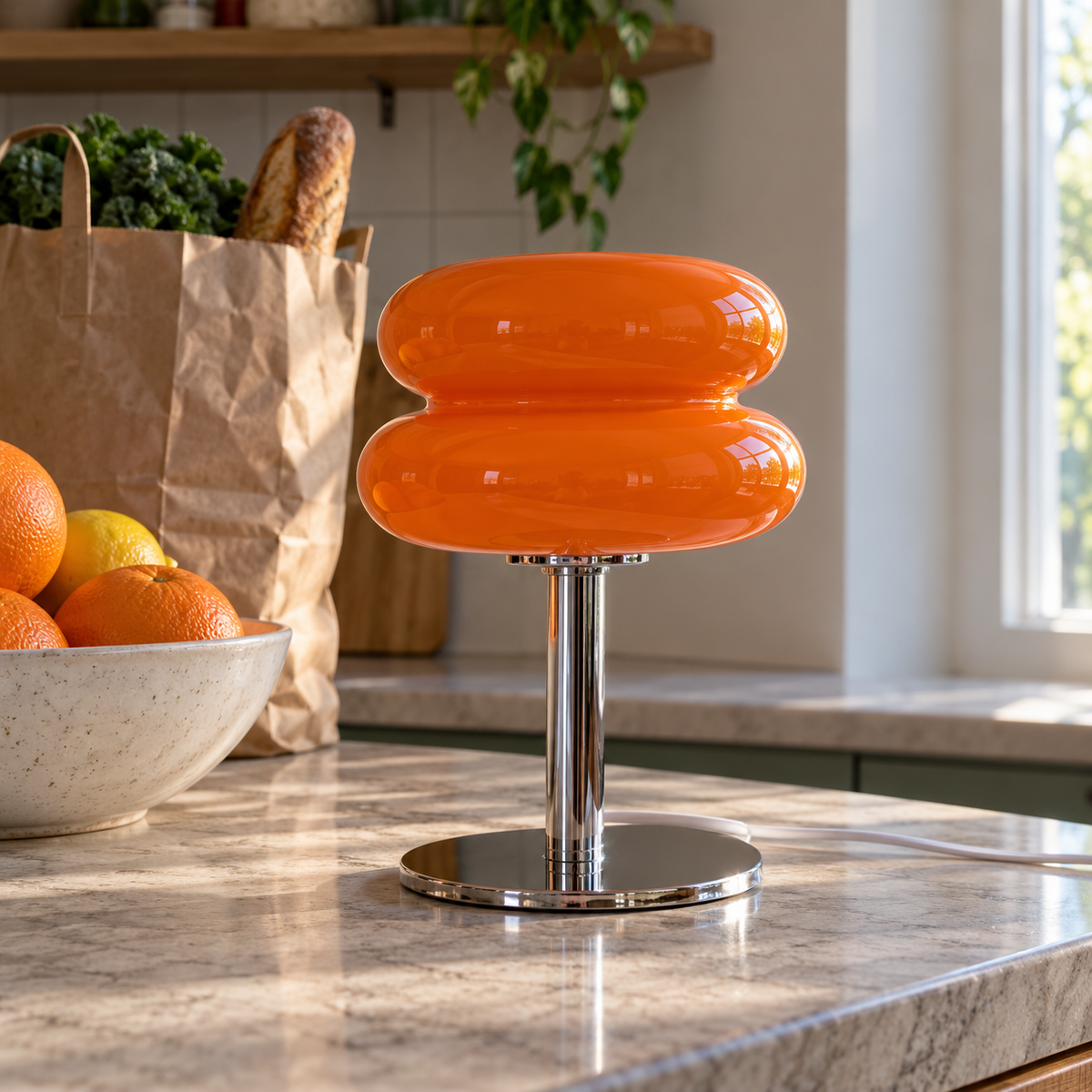 Lavisa - Sculptural Glass Table Lamp