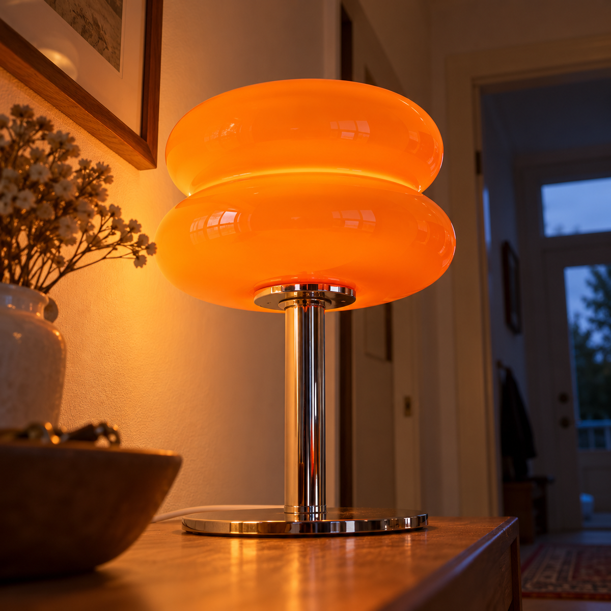 Lavisa - Sculptural Glass Table Lamp
