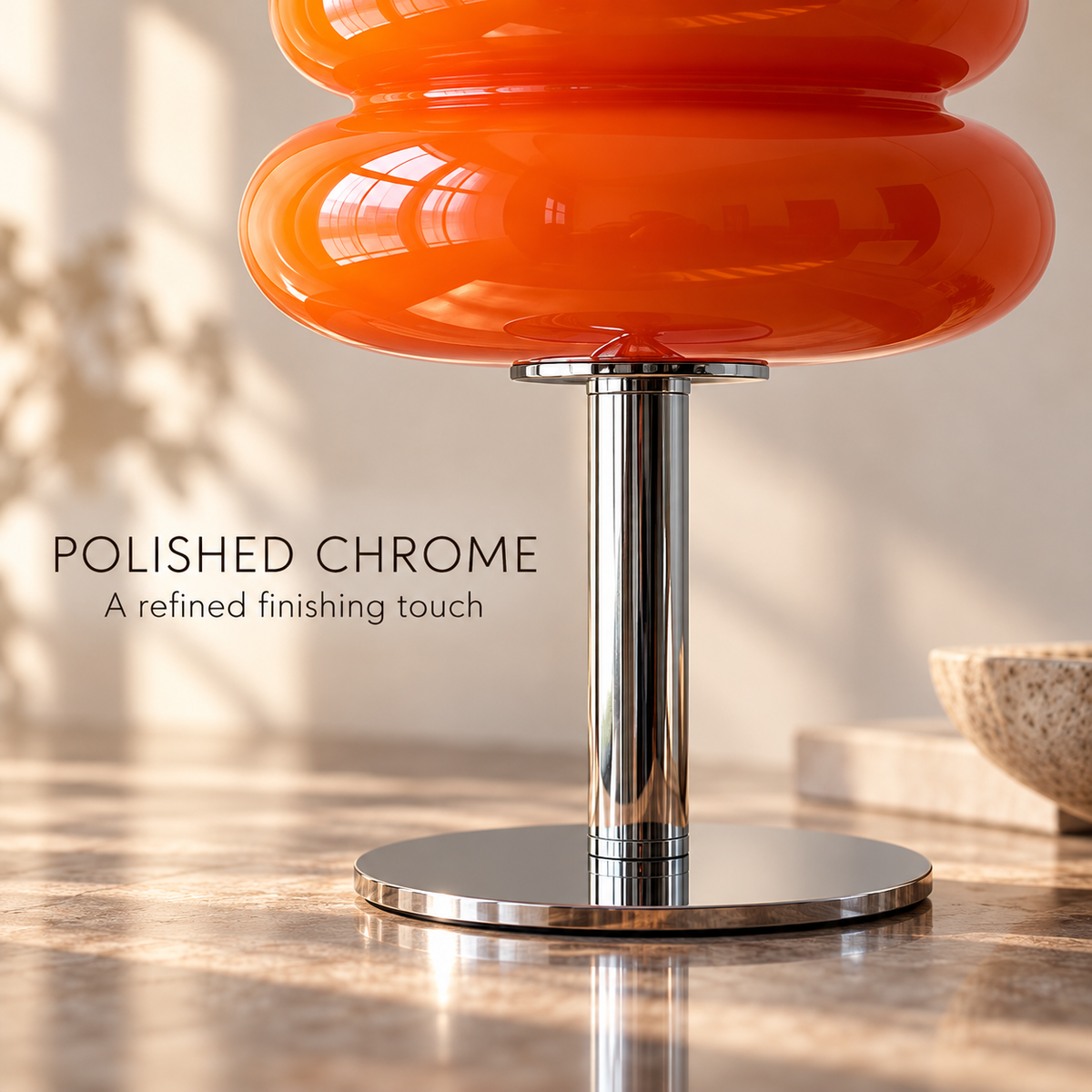 Lavisa - Sculptural Glass Table Lamp