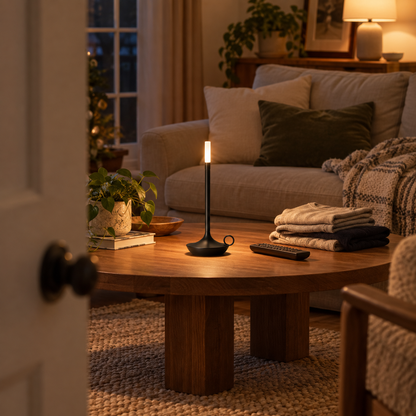 Lavisa - Portable Cordless Candle Table Lamp