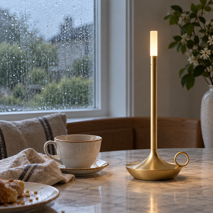 Lavisa - Portable Cordless Candle Table Lamp