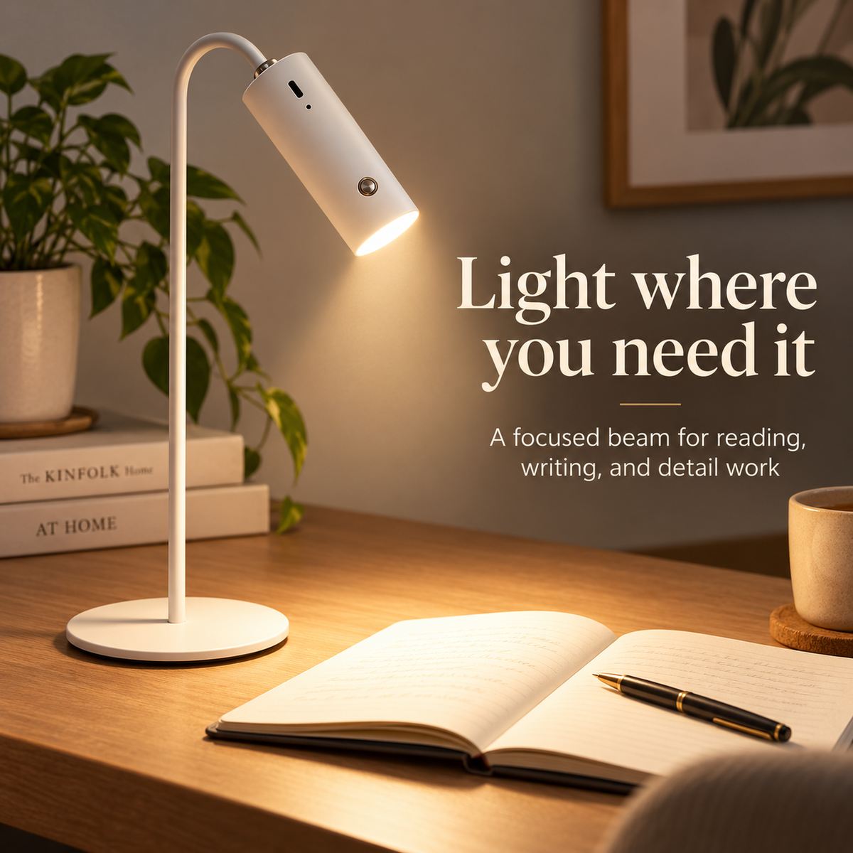 Lavisa - Versatile Magnetic Reading Lamp