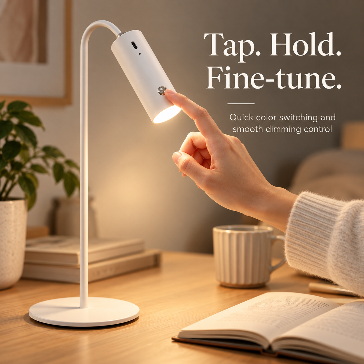 Lavisa - Versatile Magnetic Reading Lamp