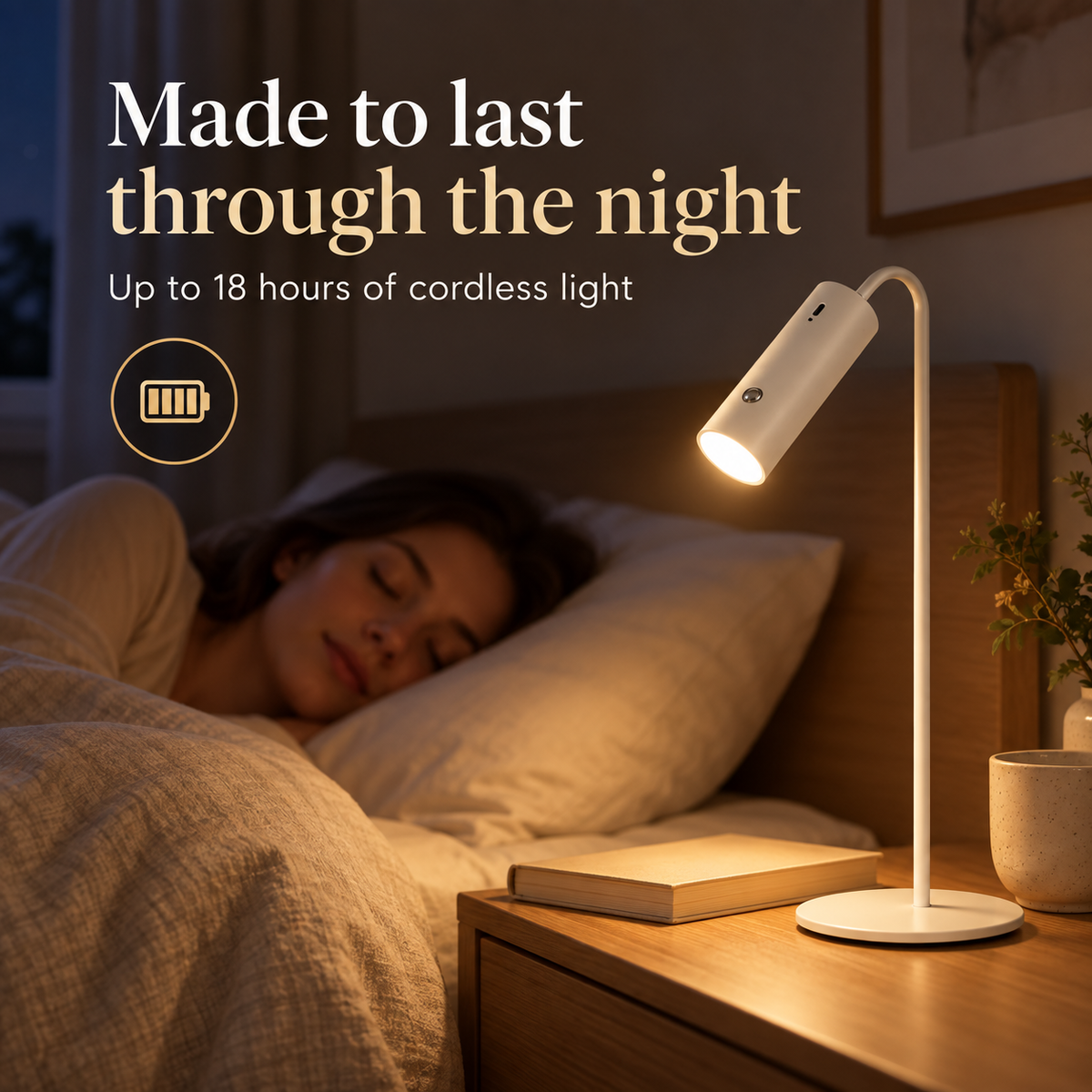 Lavisa - Versatile Magnetic Reading Lamp