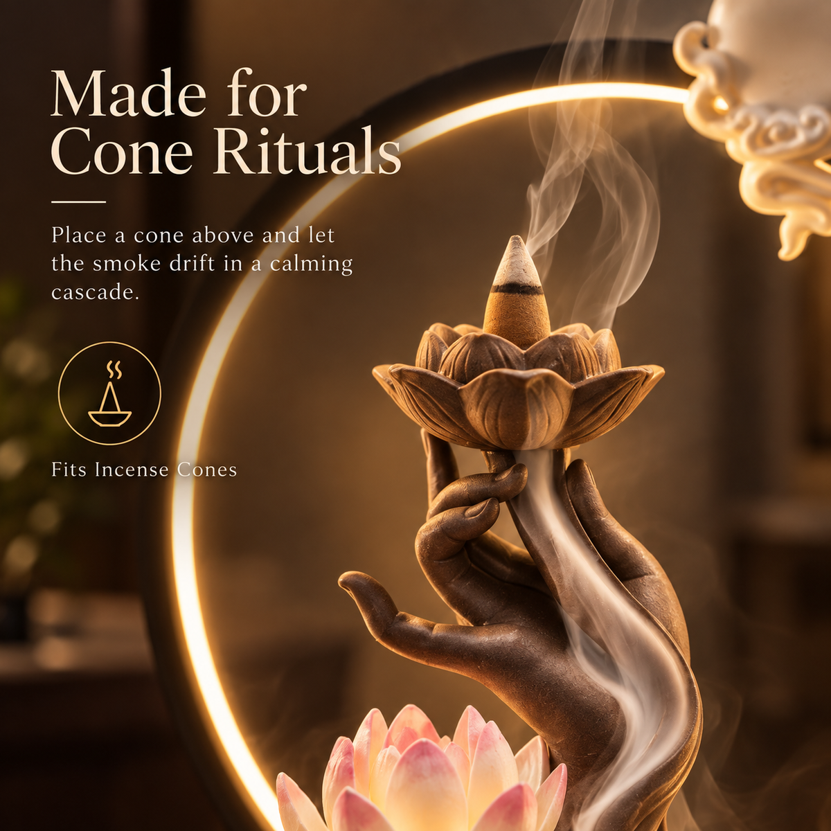 Lavisa - Calming Incense Lamp