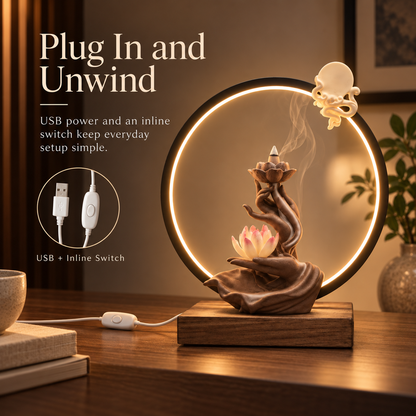 Lavisa - Calming Incense Lamp