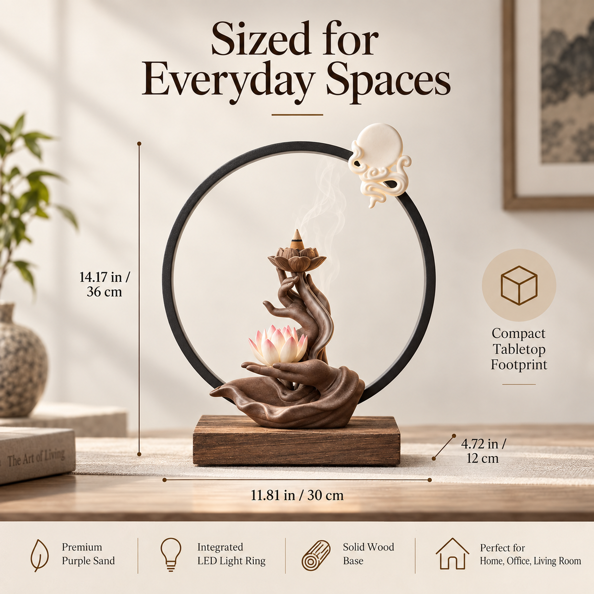 Lavisa - Calming Incense Lamp