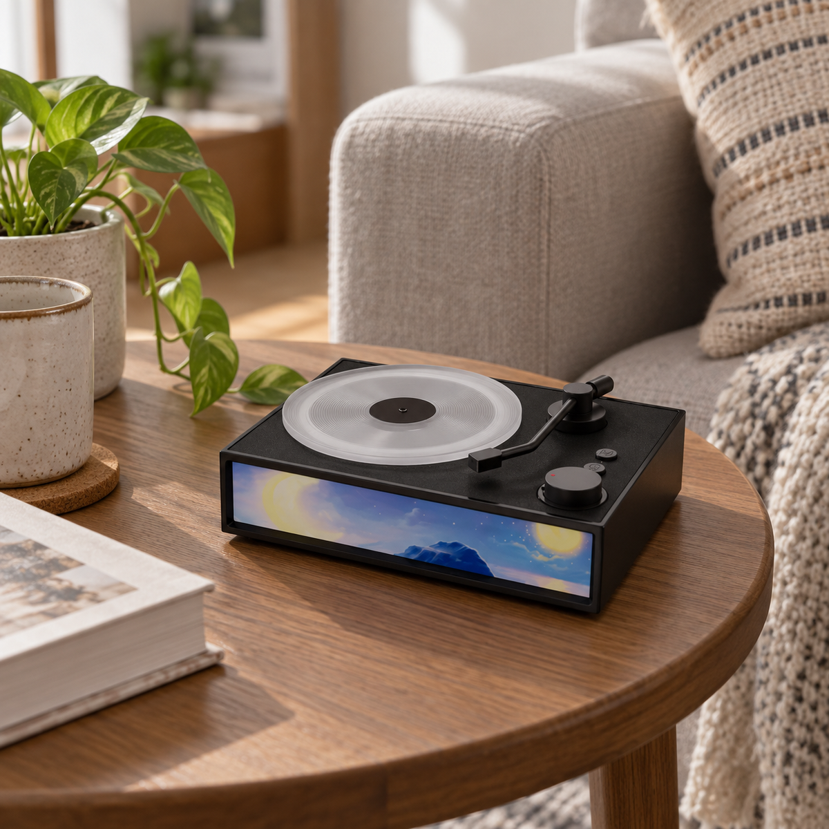 Lavisa - Retro Bluetooth Speaker and Ambient Lamp