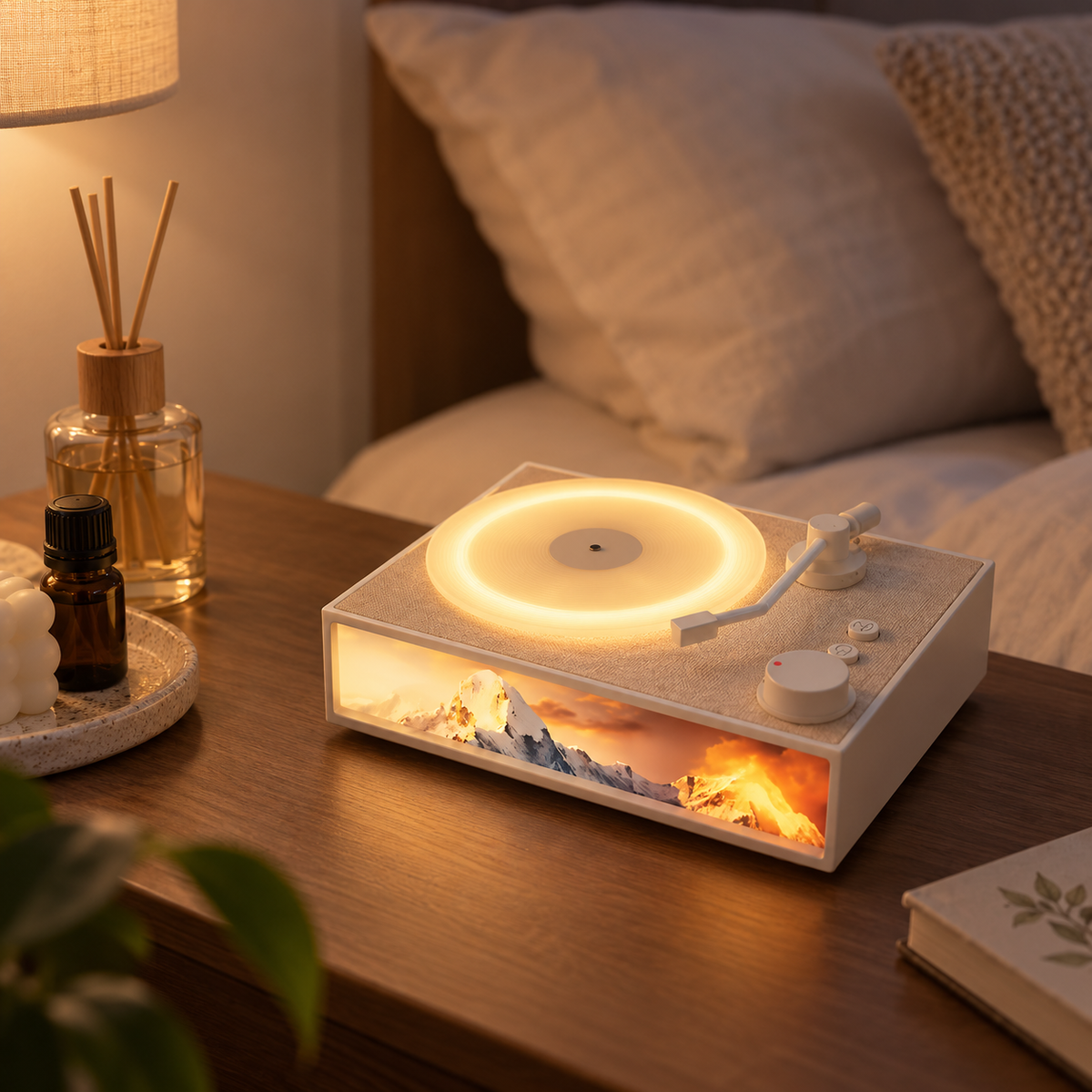 Lavisa - Retro Bluetooth Speaker and Ambient Lamp