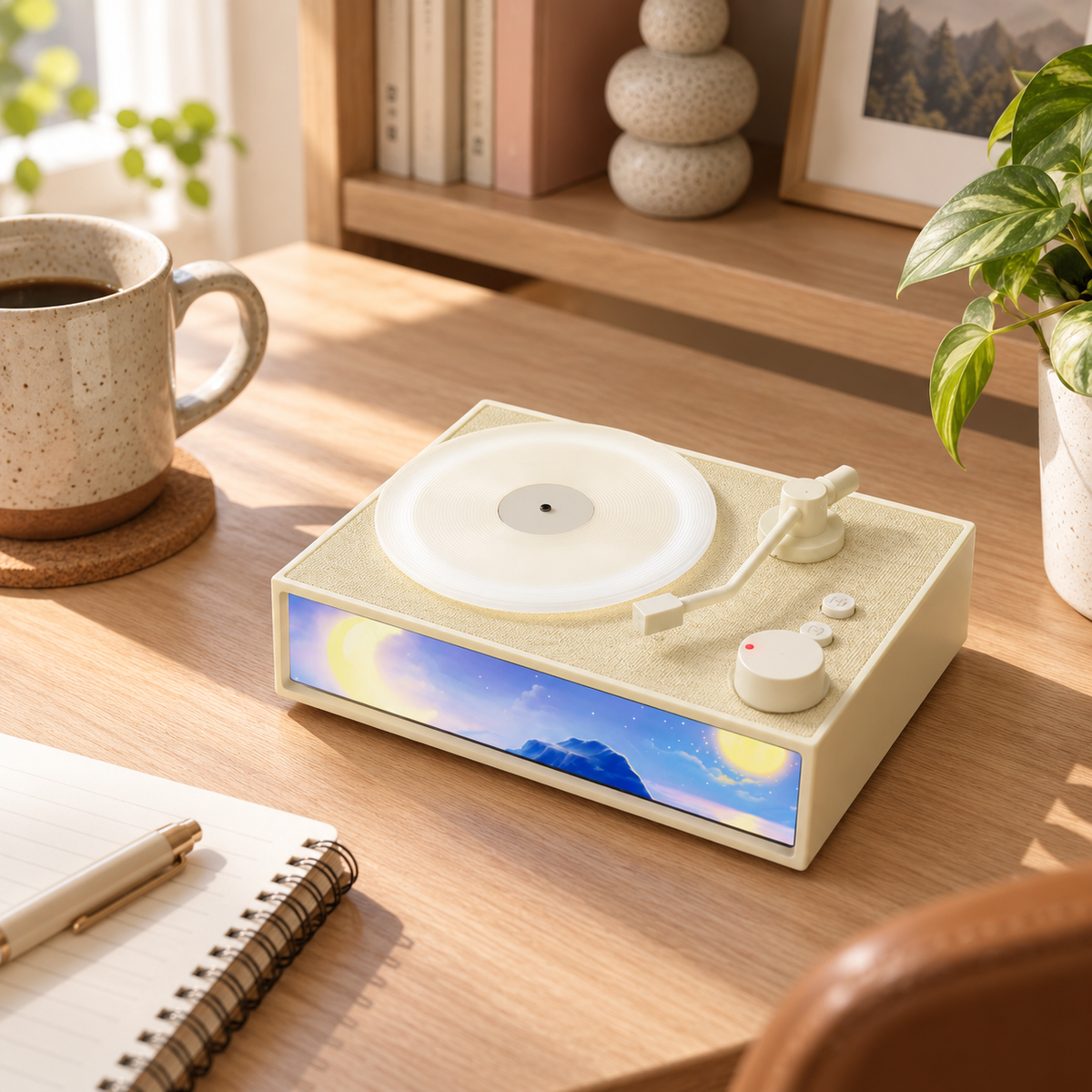 Lavisa - Retro Bluetooth Speaker and Ambient Lamp