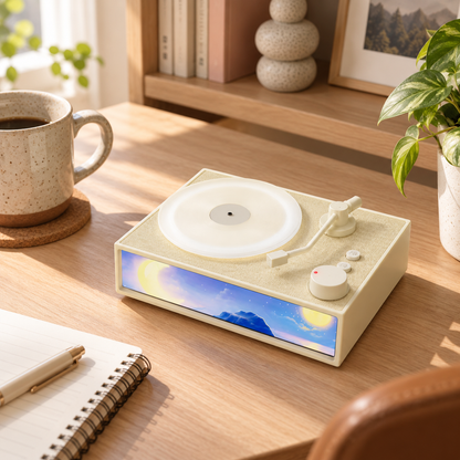 Lavisa - Retro Bluetooth Speaker and Ambient Lamp