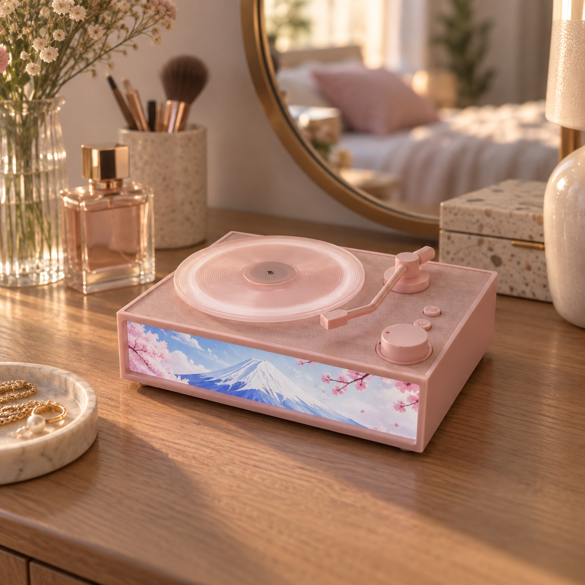 Lavisa - Retro Bluetooth Speaker and Ambient Lamp