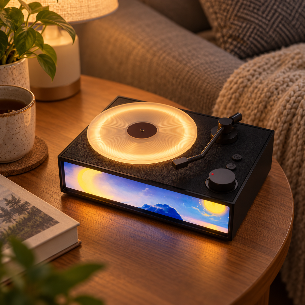 Lavisa - Retro Bluetooth Speaker and Ambient Lamp