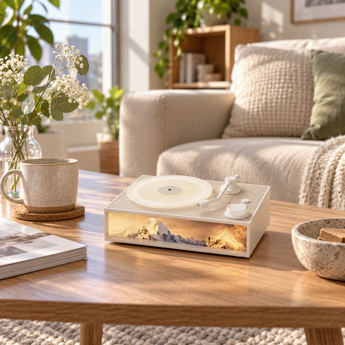 Lavisa - Retro Bluetooth Speaker and Ambient Lamp