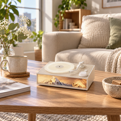 Lavisa - Retro Bluetooth Speaker and Ambient Lamp