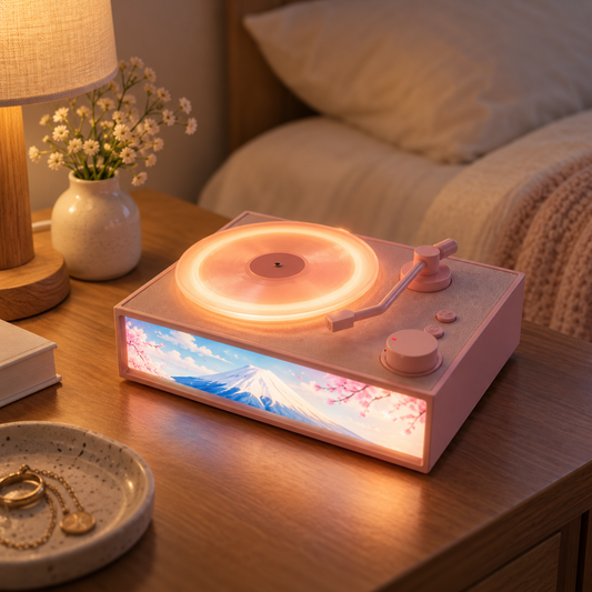 Lavisa - Retro Bluetooth Speaker and Ambient Lamp