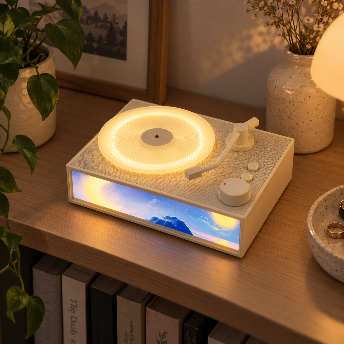Lavisa - Retro Bluetooth Speaker and Ambient Lamp
