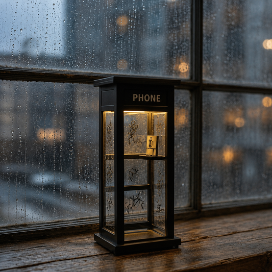 Lavisa - Vintage Phone Booth Ambient Night Lamp