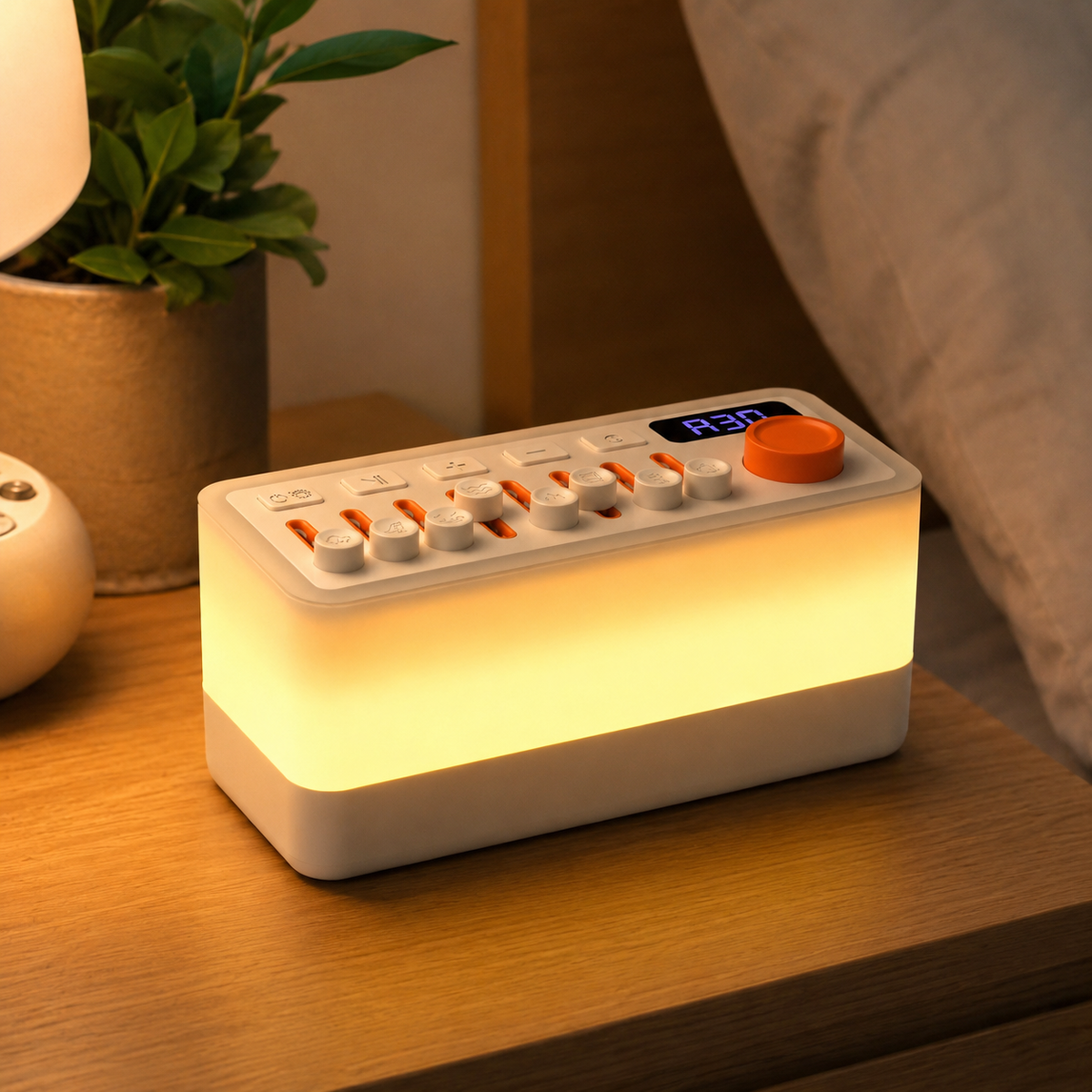 Lavisa - White Noise Sound Machine and Night Light