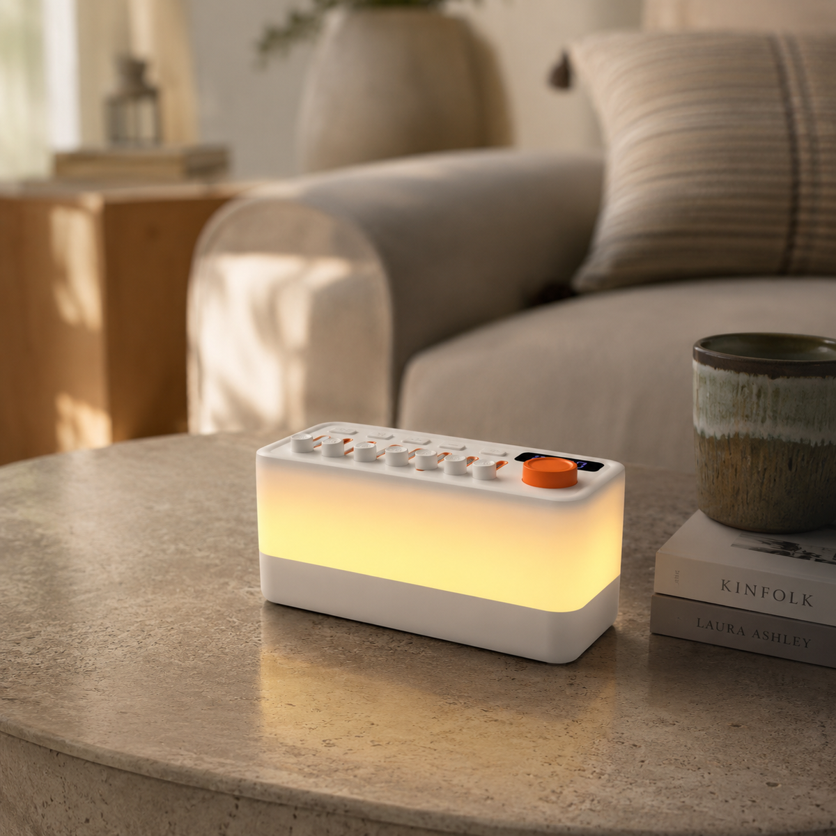 Lavisa - White Noise Sound Machine and Night Light