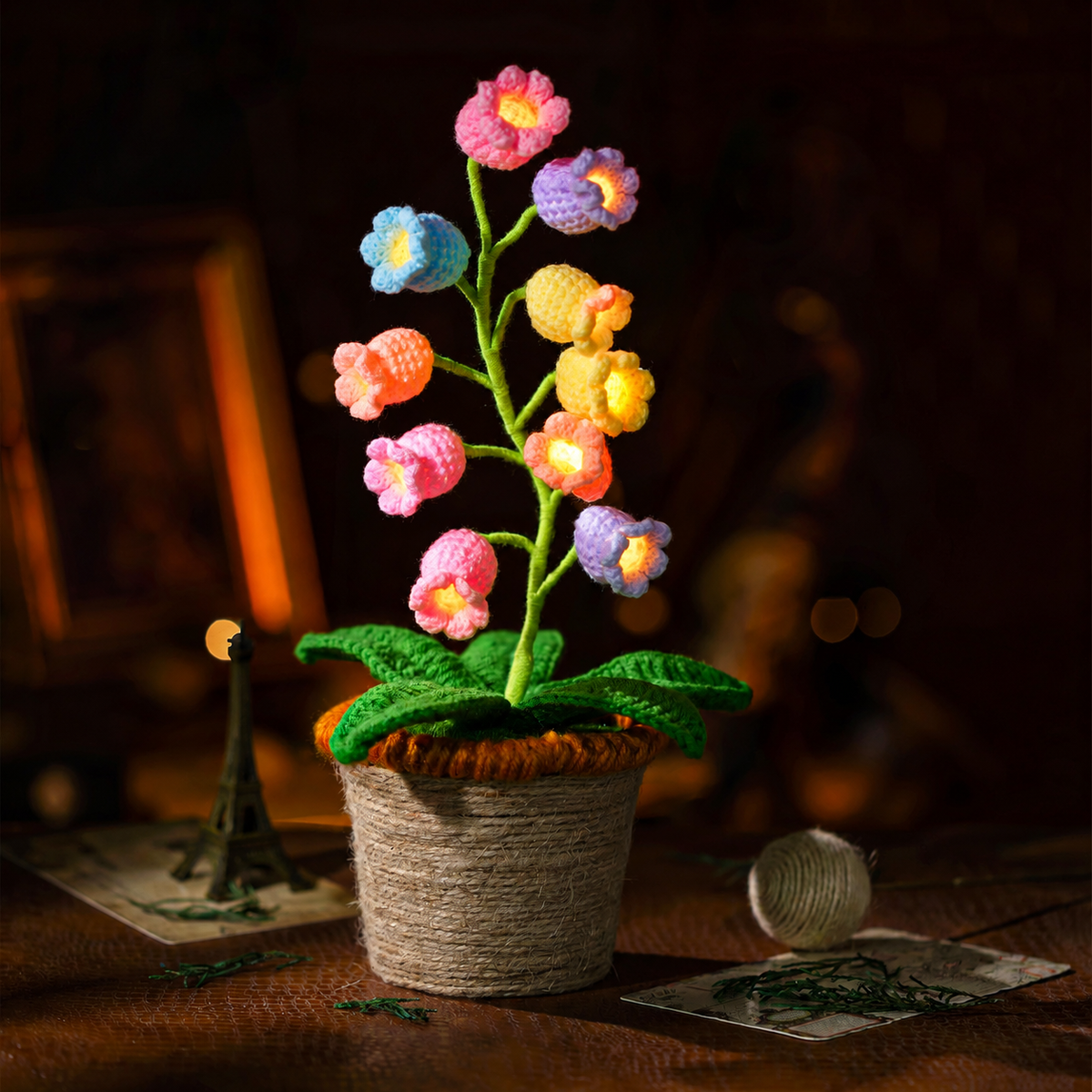 Lavisa - Lily of the Valley Crochet Night Light