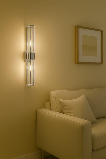 Lavisa - Vertical Crystal Wall Lamp