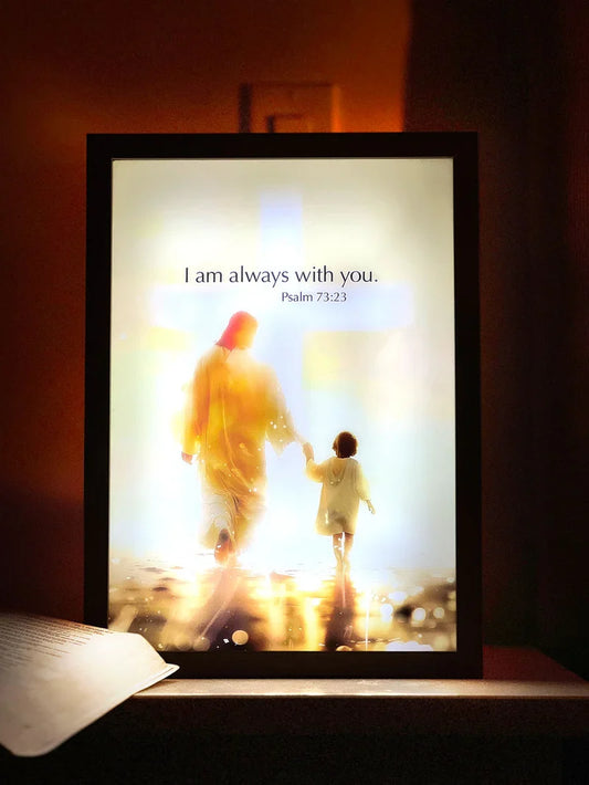 Lavisa - Decorative Jesus LED Acrylic Prayer Lamp