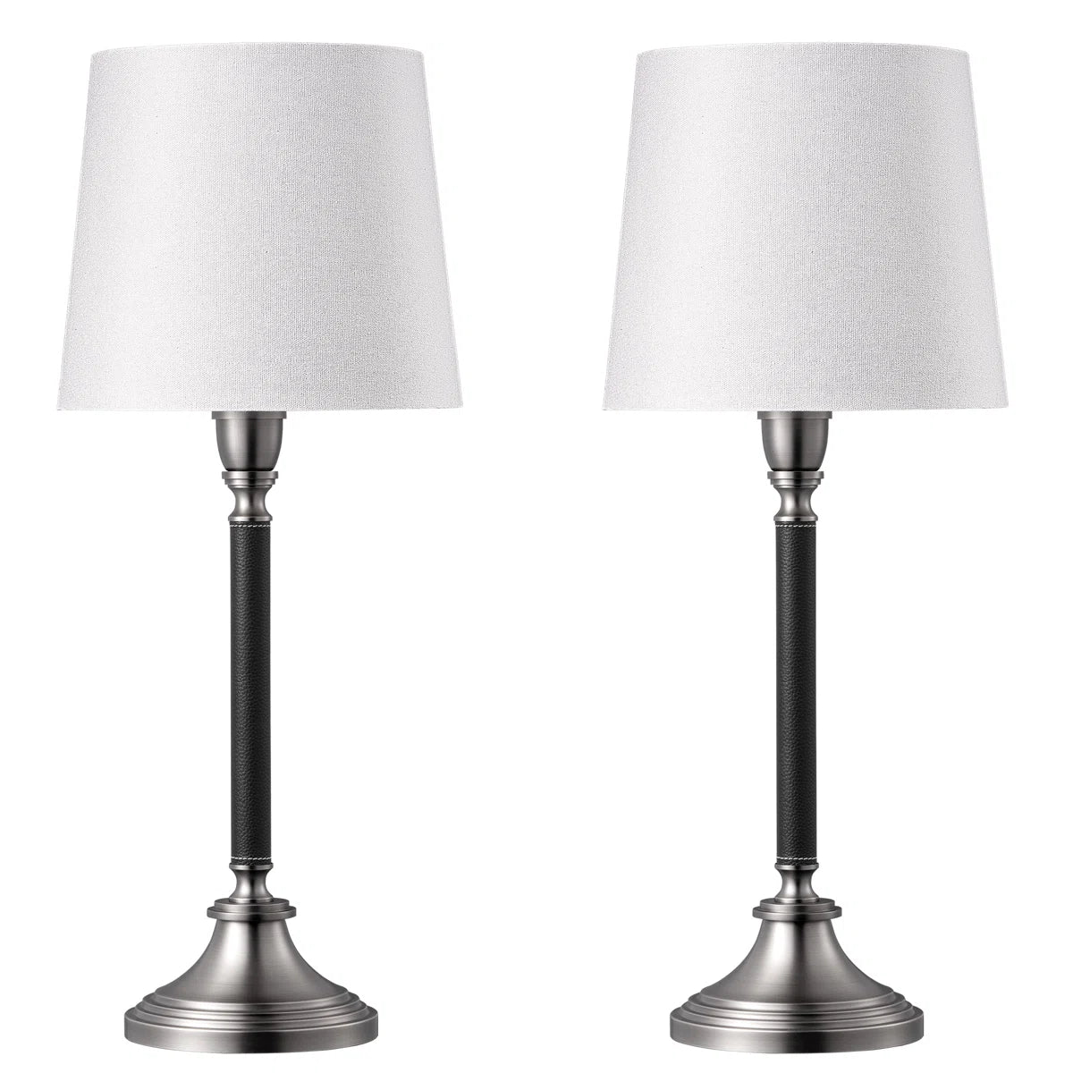 Lavisa - Classic Metal Table Lamp Set for Bedroom and Living Room