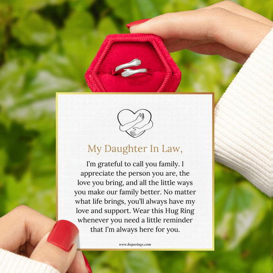 Lavisa - Daughter in Law Hug Ring