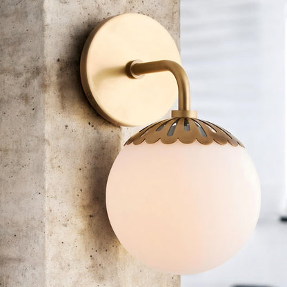 Lavisa - Modern Globe LED Wall Light