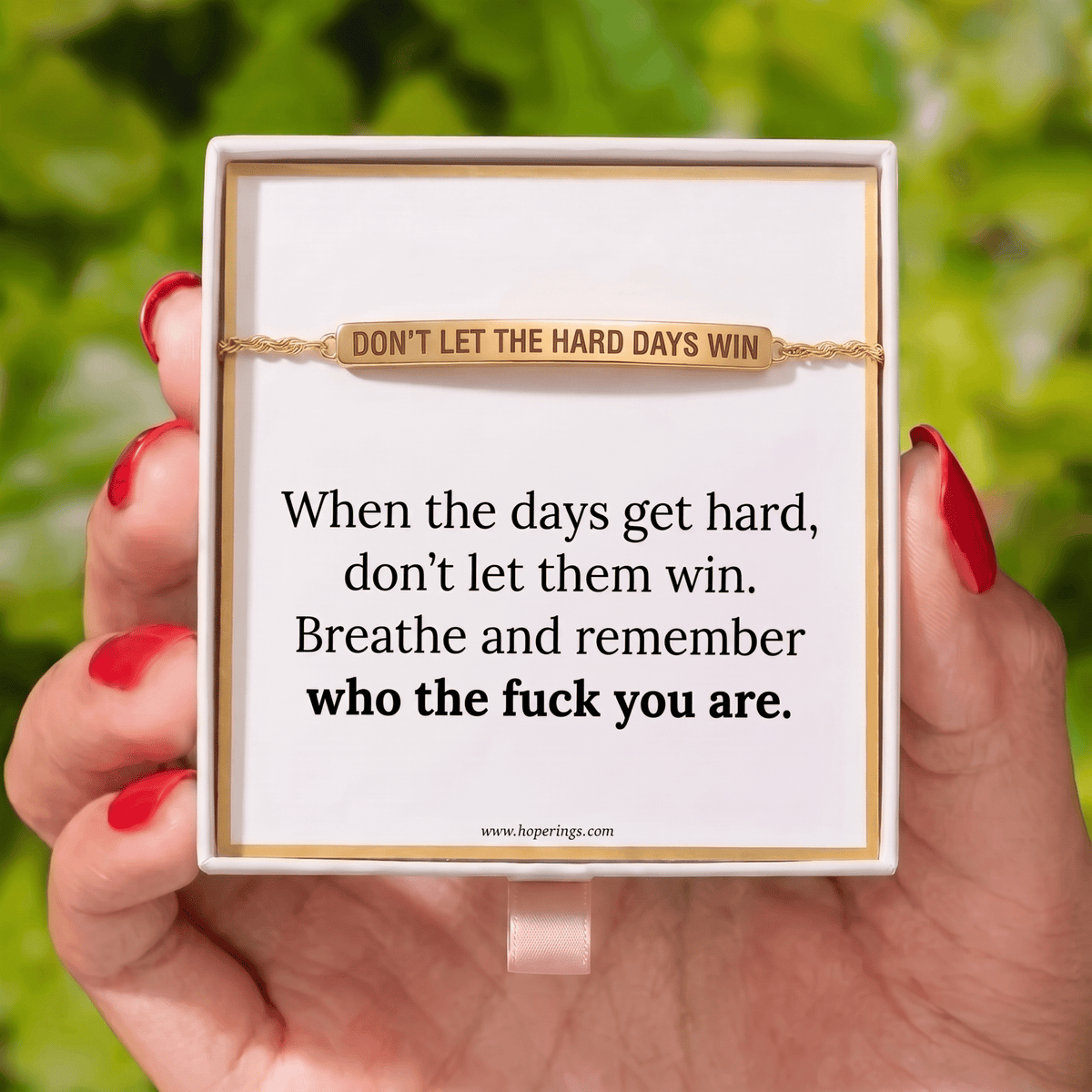 Lavisa - Affirmation Message Card Bracelet