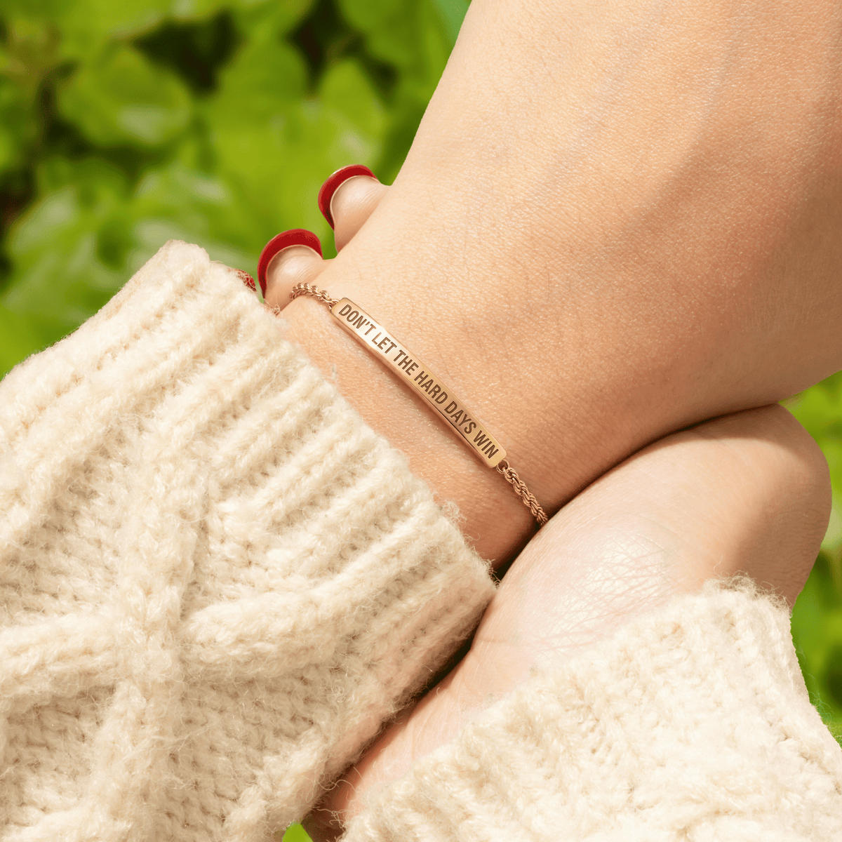 Lavisa - Affirmation Message Card Bracelet