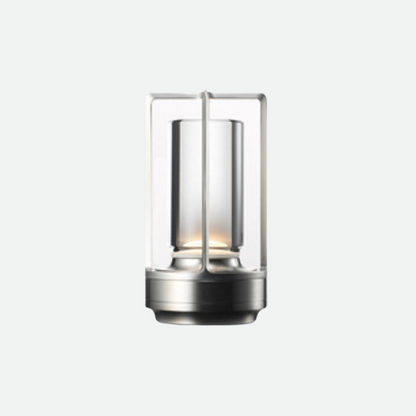 Lavisa Dynamo LED table lamp with copper and crystal finish (View 12)